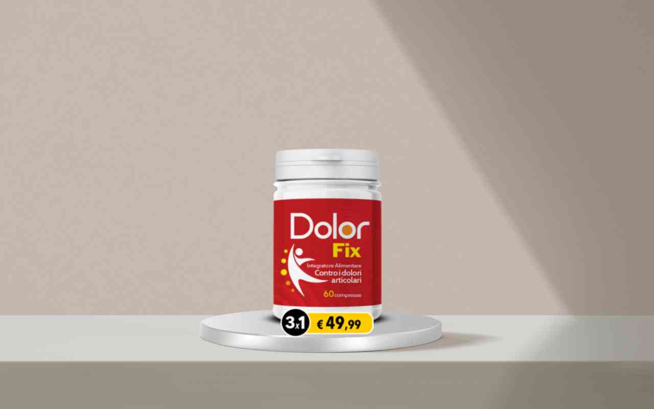 Riduci i dolori muscolari e articolari con DolorFix: prova l’integratore naturale